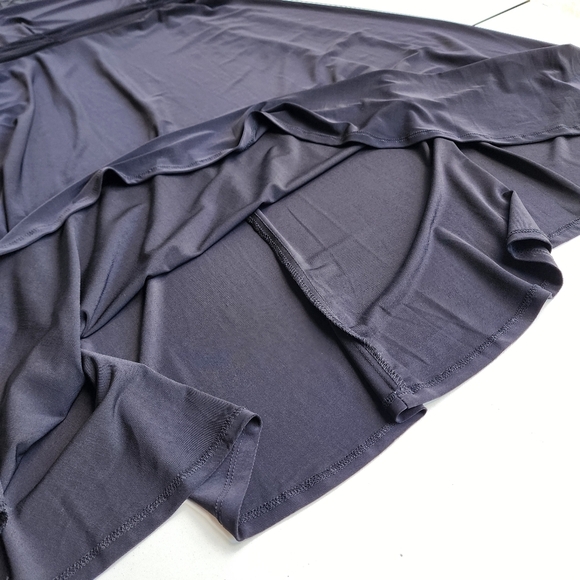 Perceptions New York Dress Lace Black Lace Short Sleeves Womens Stretch Sz M - Picture 11 of 14